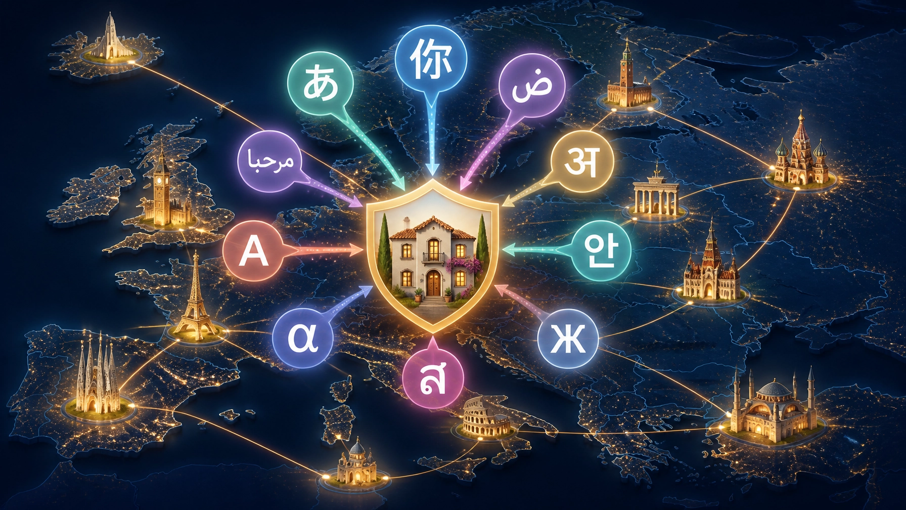 AI-powered translation for guest compliance