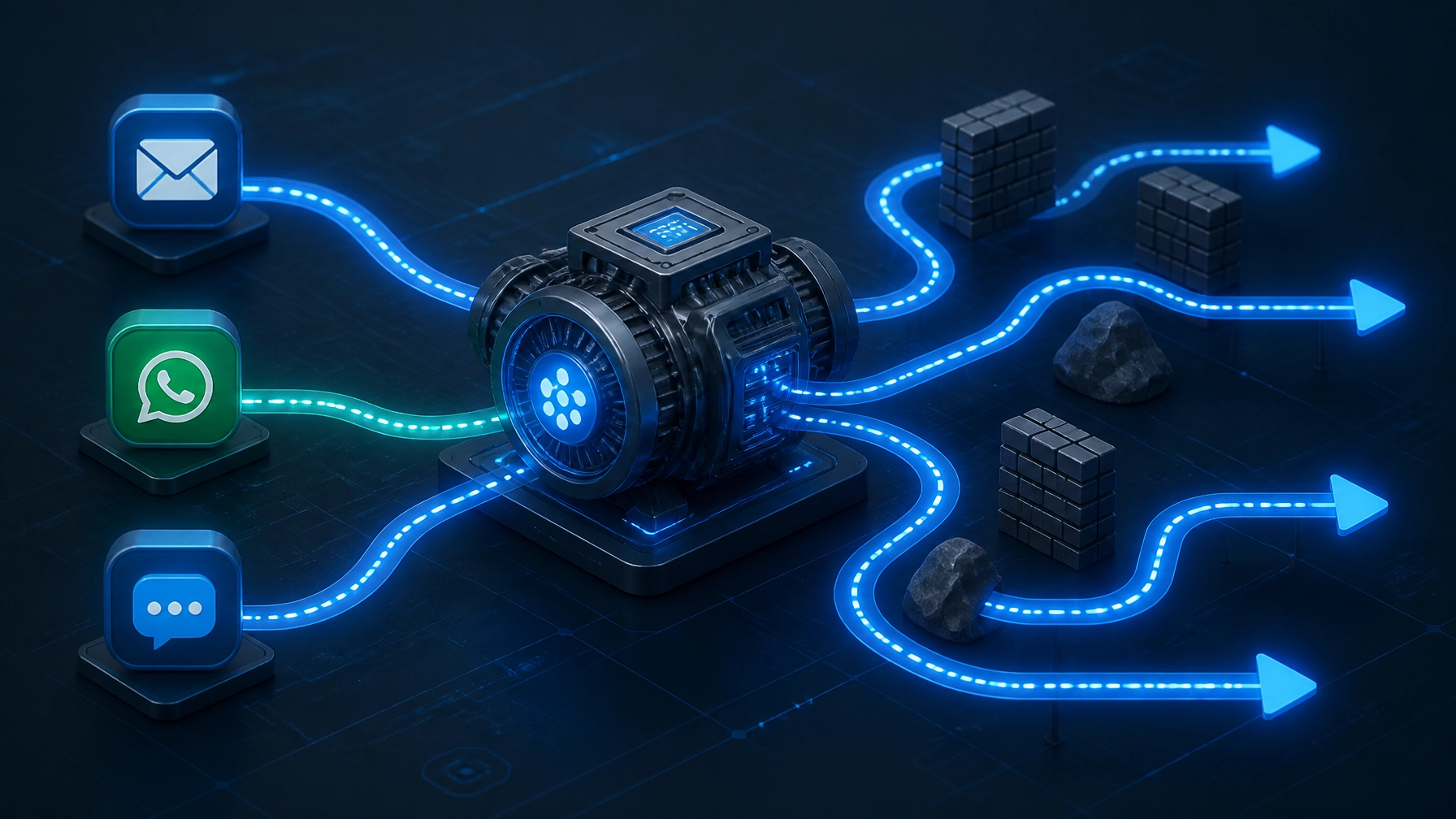 Failover communication system for holiday rentals